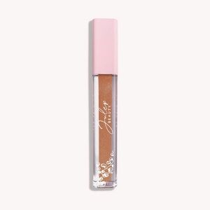 Julep Beauty Cosmetics So Plush Sparkly Brown Lip Gloss Makeup in Not Sorry NWB
